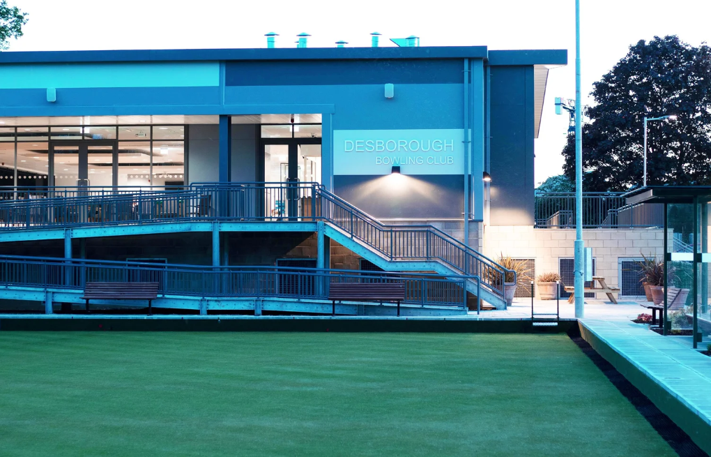 Desborough Bowling Club exterior